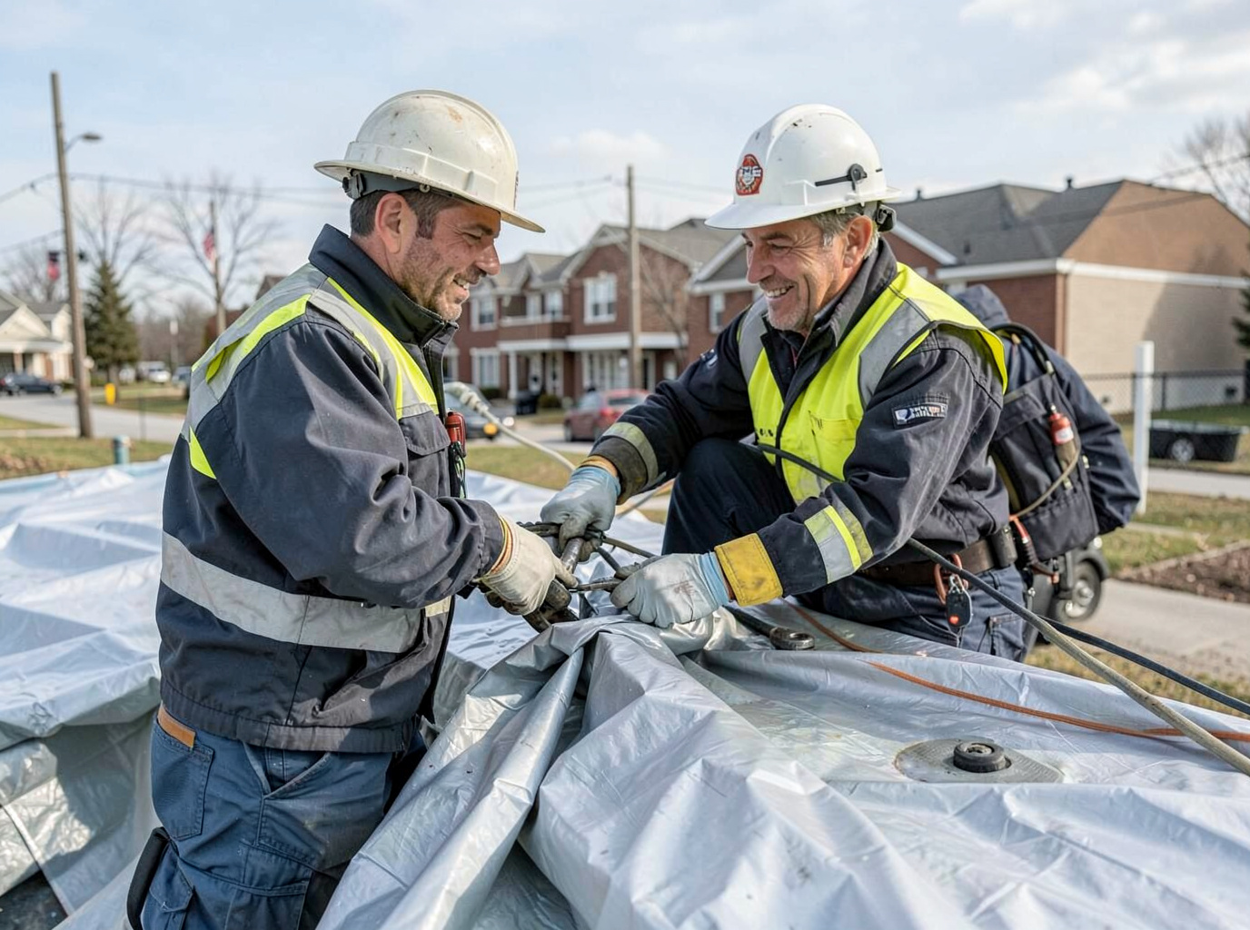 Emergency Roof Tarping in Lawrence