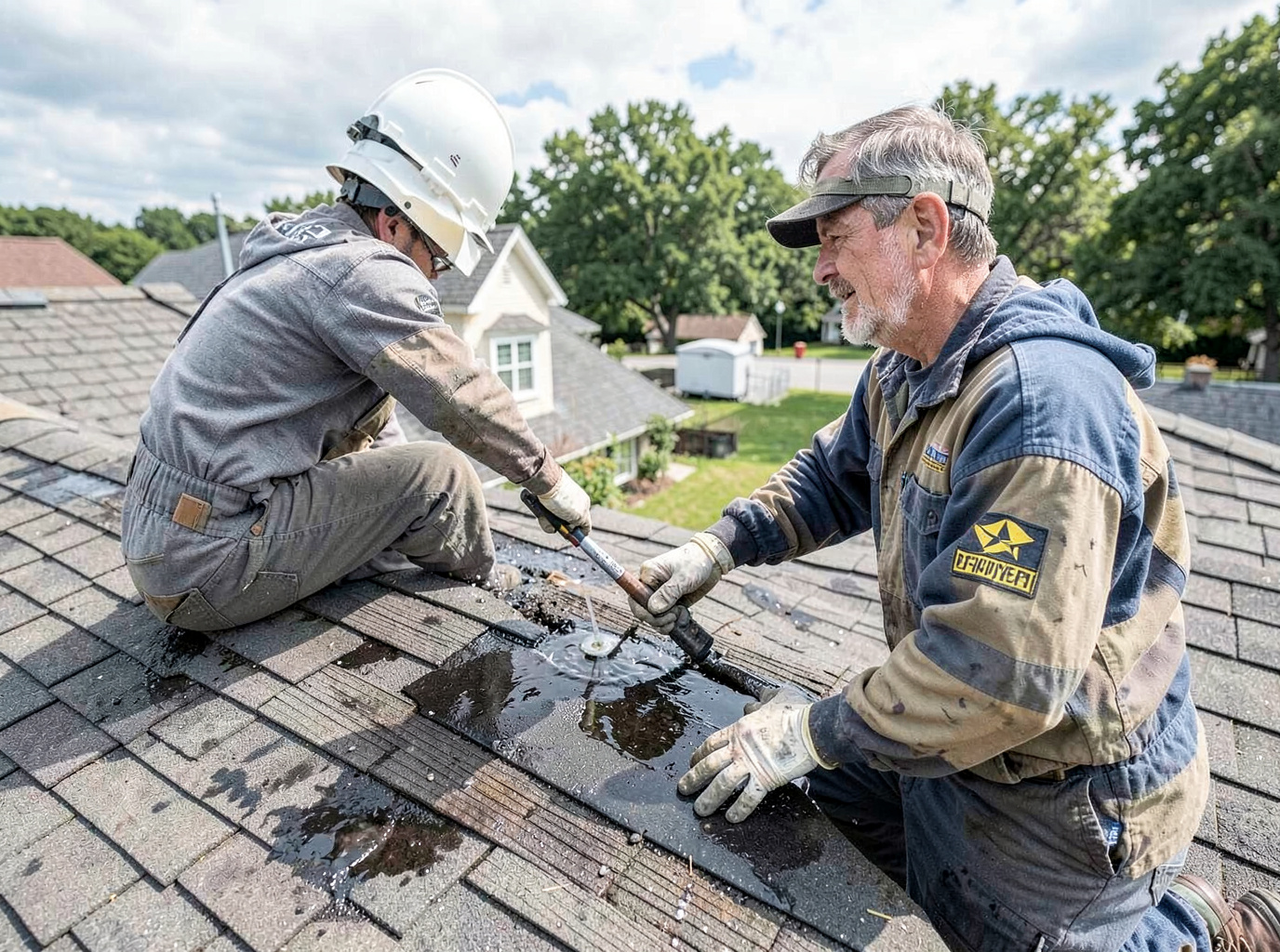 Roof Leak Detection & Inspection in Lawrence